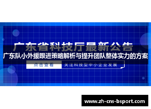 广东队小外援跟进策略解析与提升团队整体实力的方案
